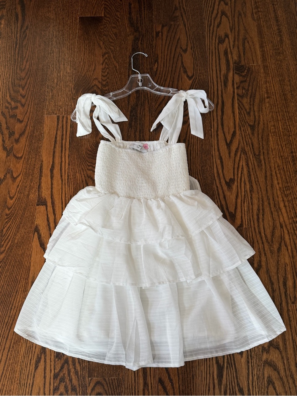 Hello Molly Spring Time Happiness White Mini Dress Size XS